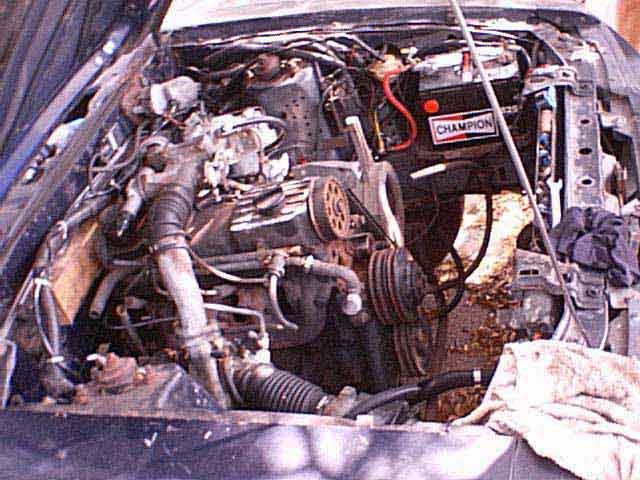 Turbo 2.3 motor installation